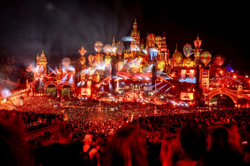 Stagelopen bij Tomorrowland