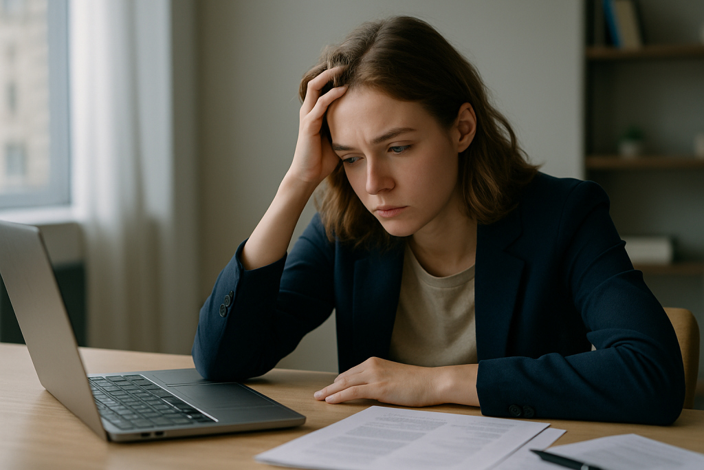 Student met een verkeerd gekozen opleiding